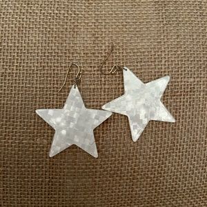 White Star earrings